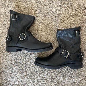 Amazing Condition Frye Moto Bootie in Black Size 7